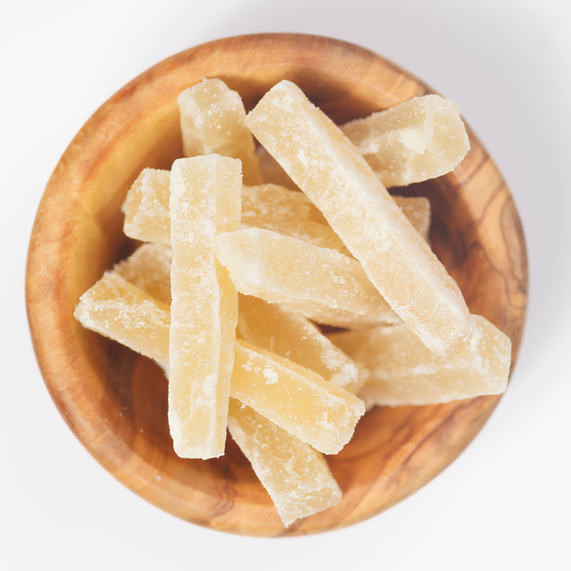 Ingwerstäbchen kandiert scharf 125g