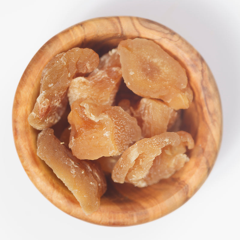Ingwerstücke ungeschwefelt mit wenig Zucker 125g